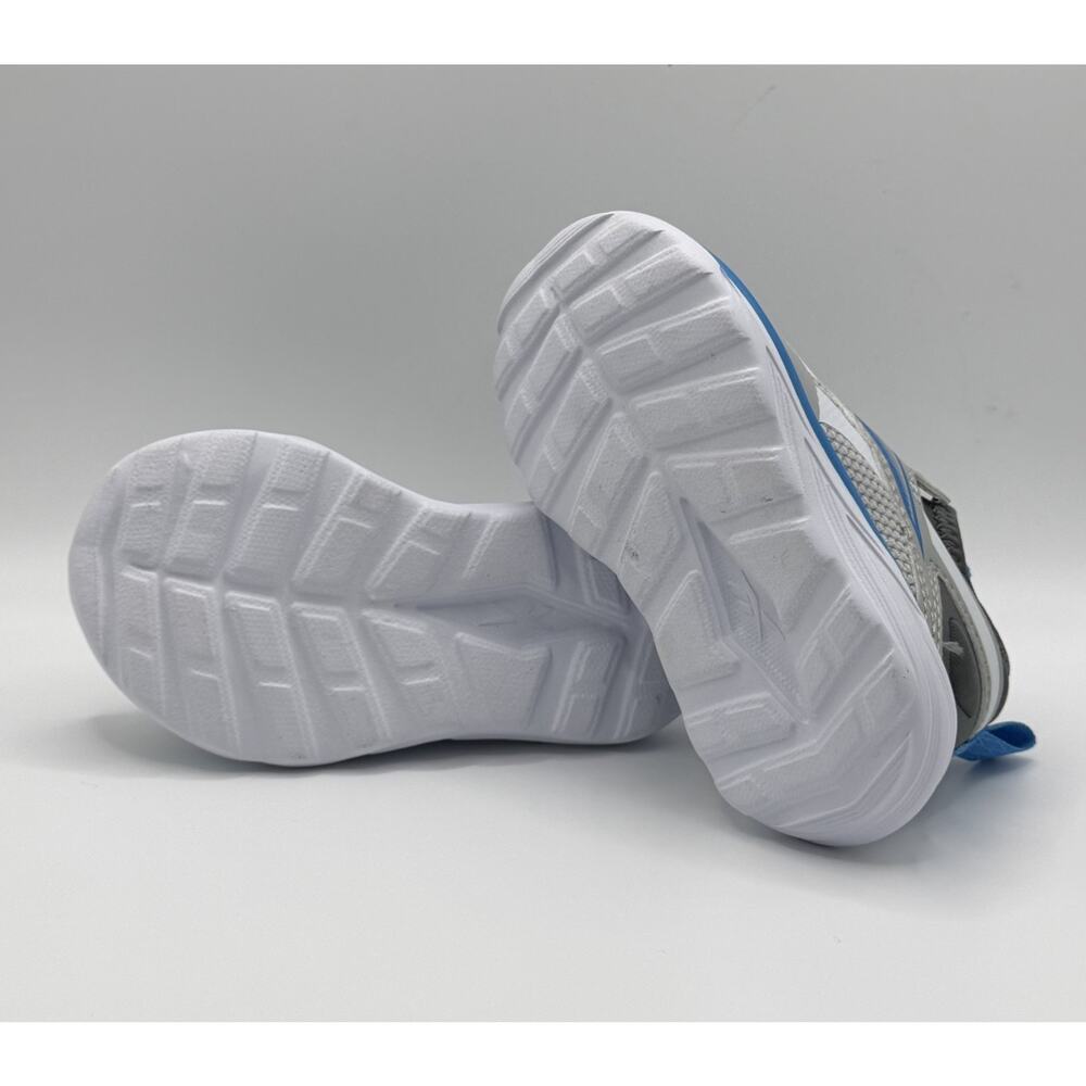 Reebok Lite Spinner Toddler Shoes Size 6M Gray Aqua Blue Slip On Sneakers NIB - Picture 4 of 5